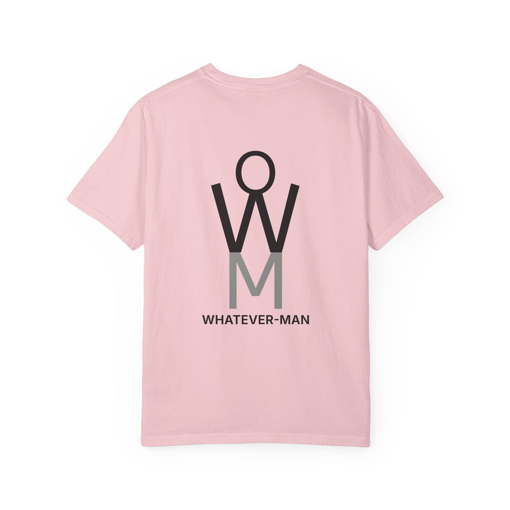 WHATEVER-MAN STICK FIGURE LOGO T-SHIRT