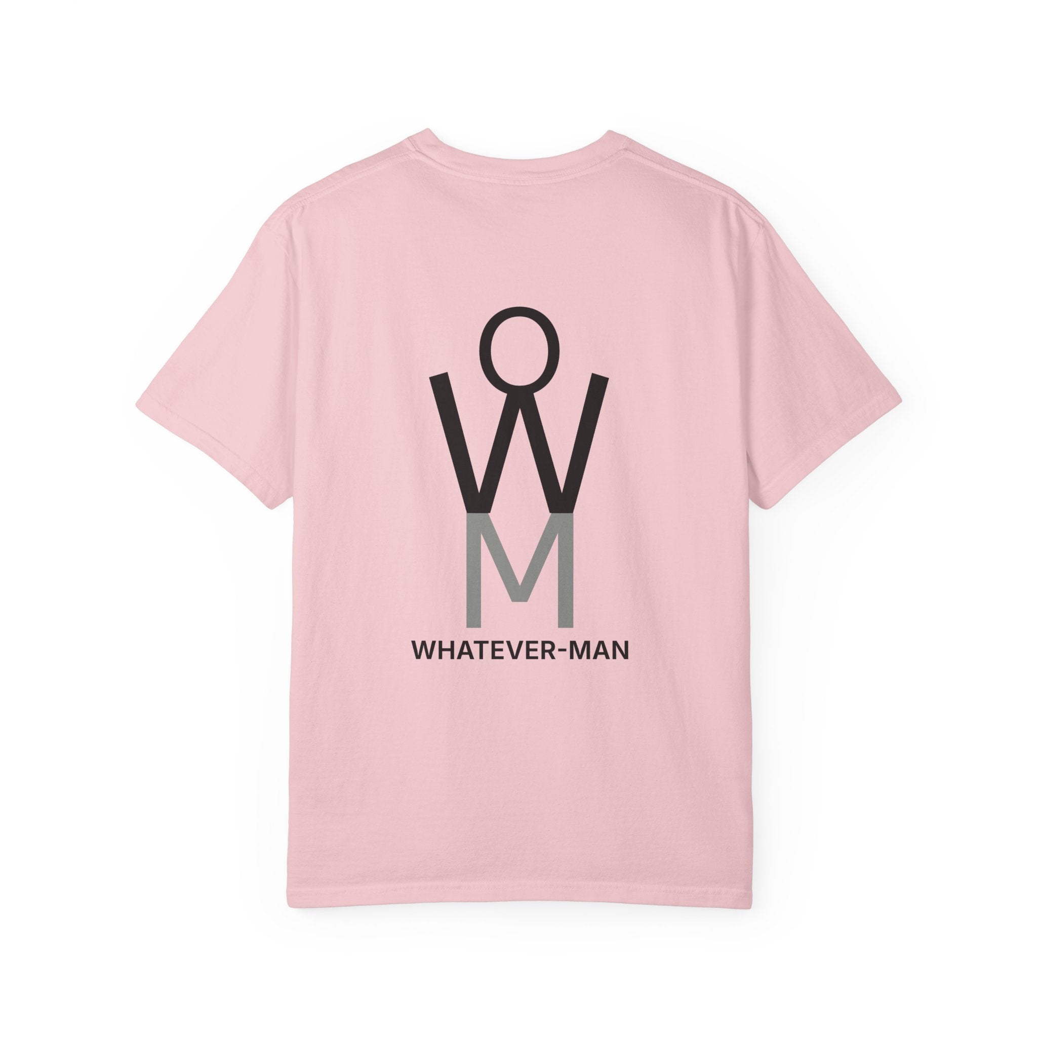 WHATEVER-MAN STICK FIGURE LOGO T-SHIRT