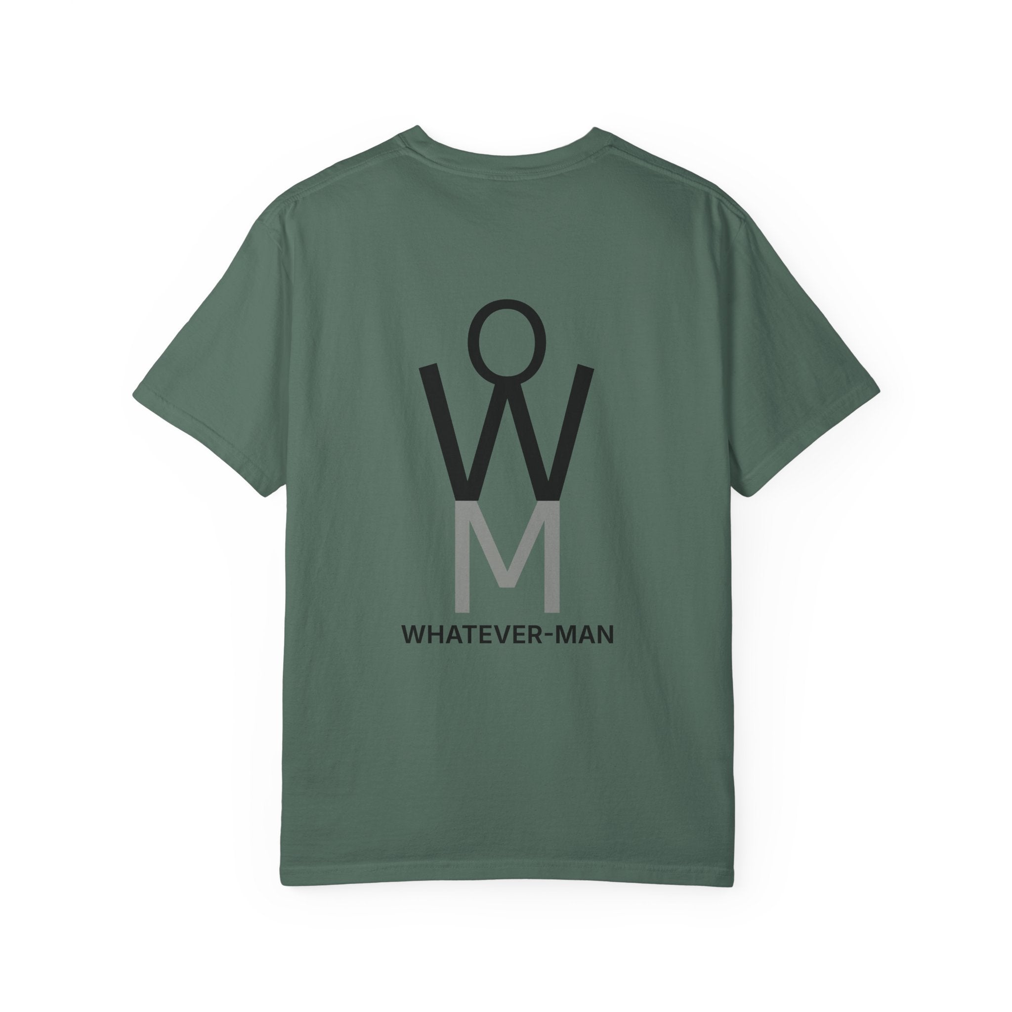 WHATEVER-MAN STICK FIGURE LOGO T-SHIRT