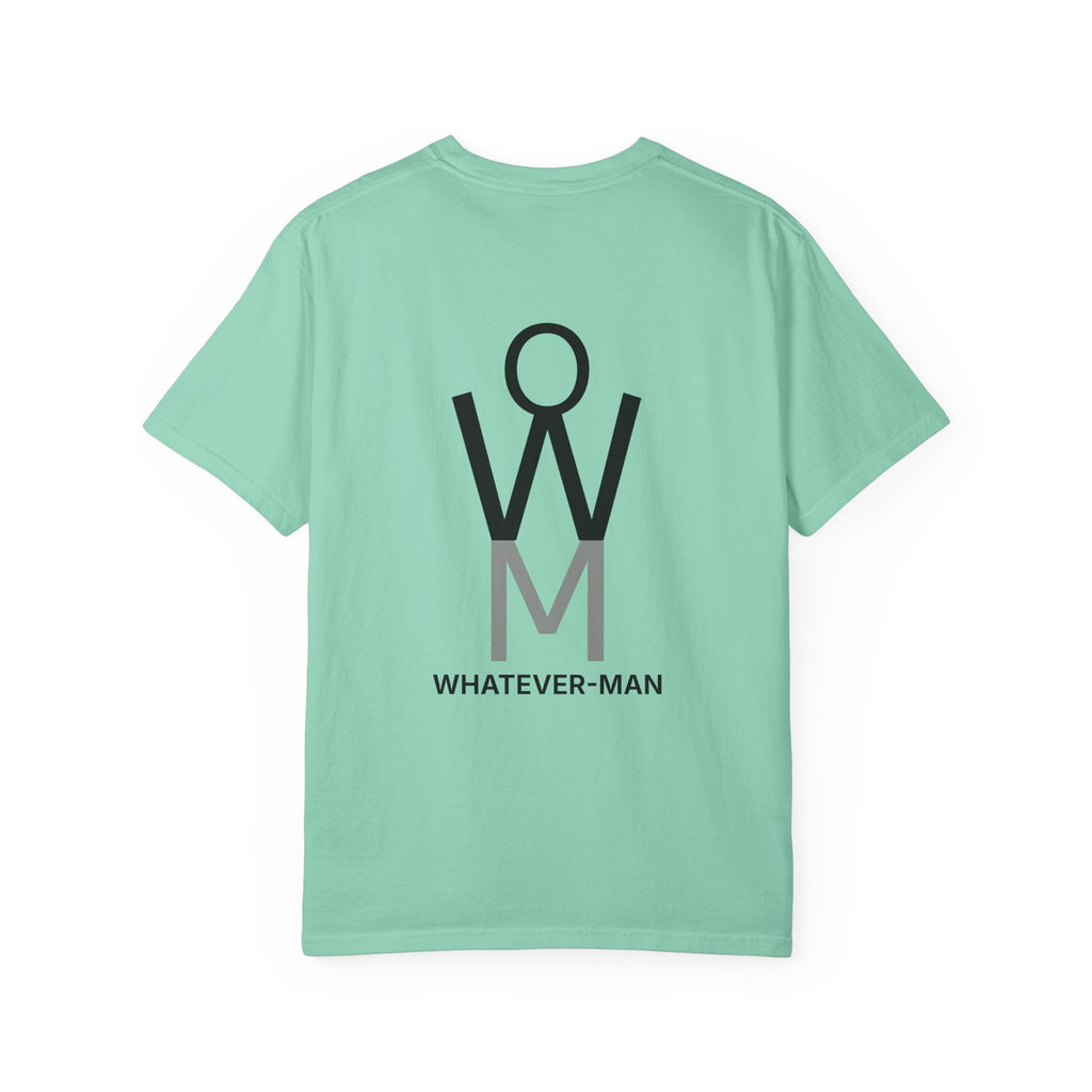 WHATEVER-MAN STICK FIGURE LOGO T-SHIRT