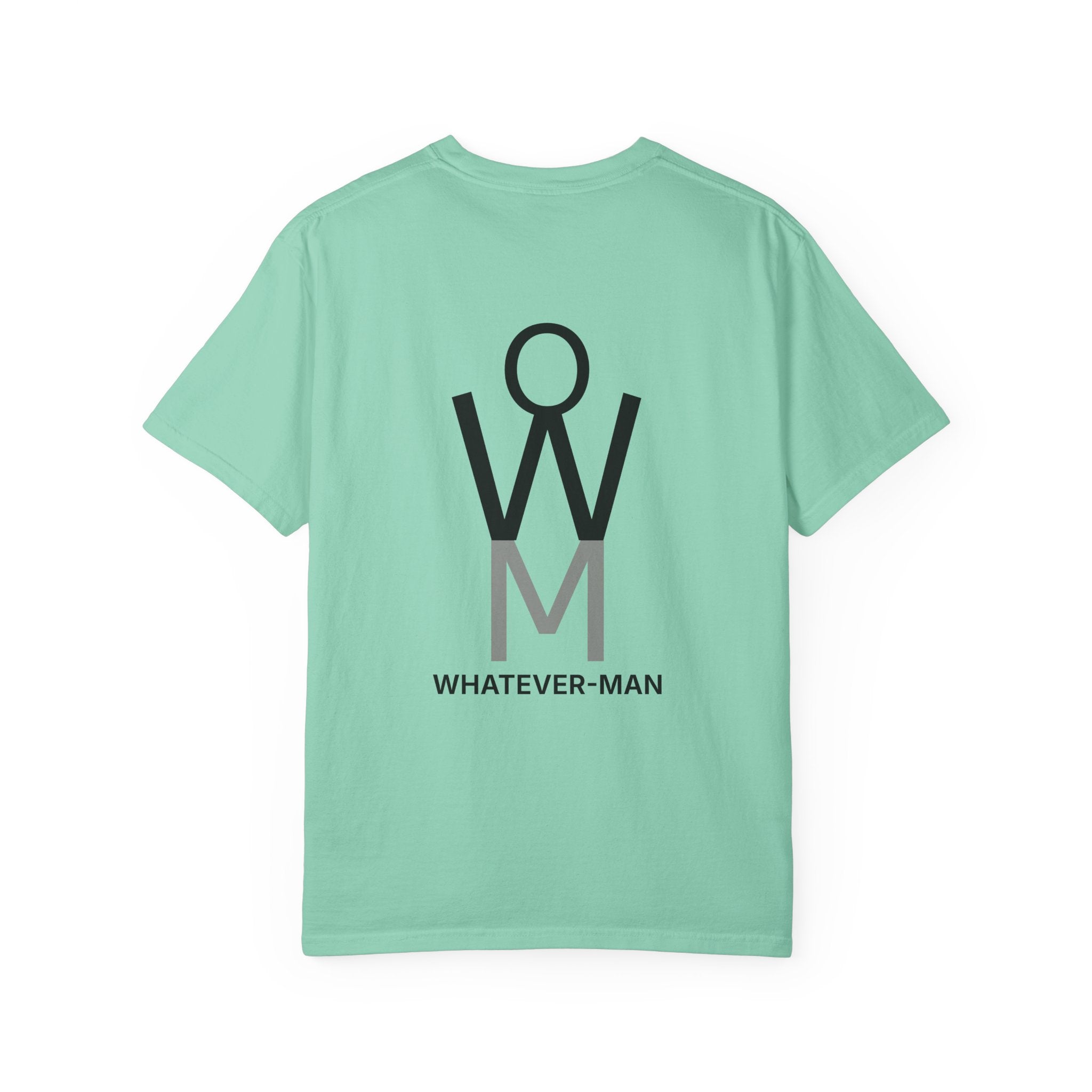 WHATEVER-MAN STICK FIGURE LOGO T-SHIRT