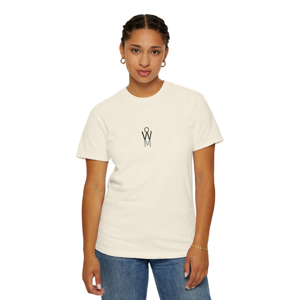 WHATEVER-MAN STICK FIGURE LOGO T-SHIRT