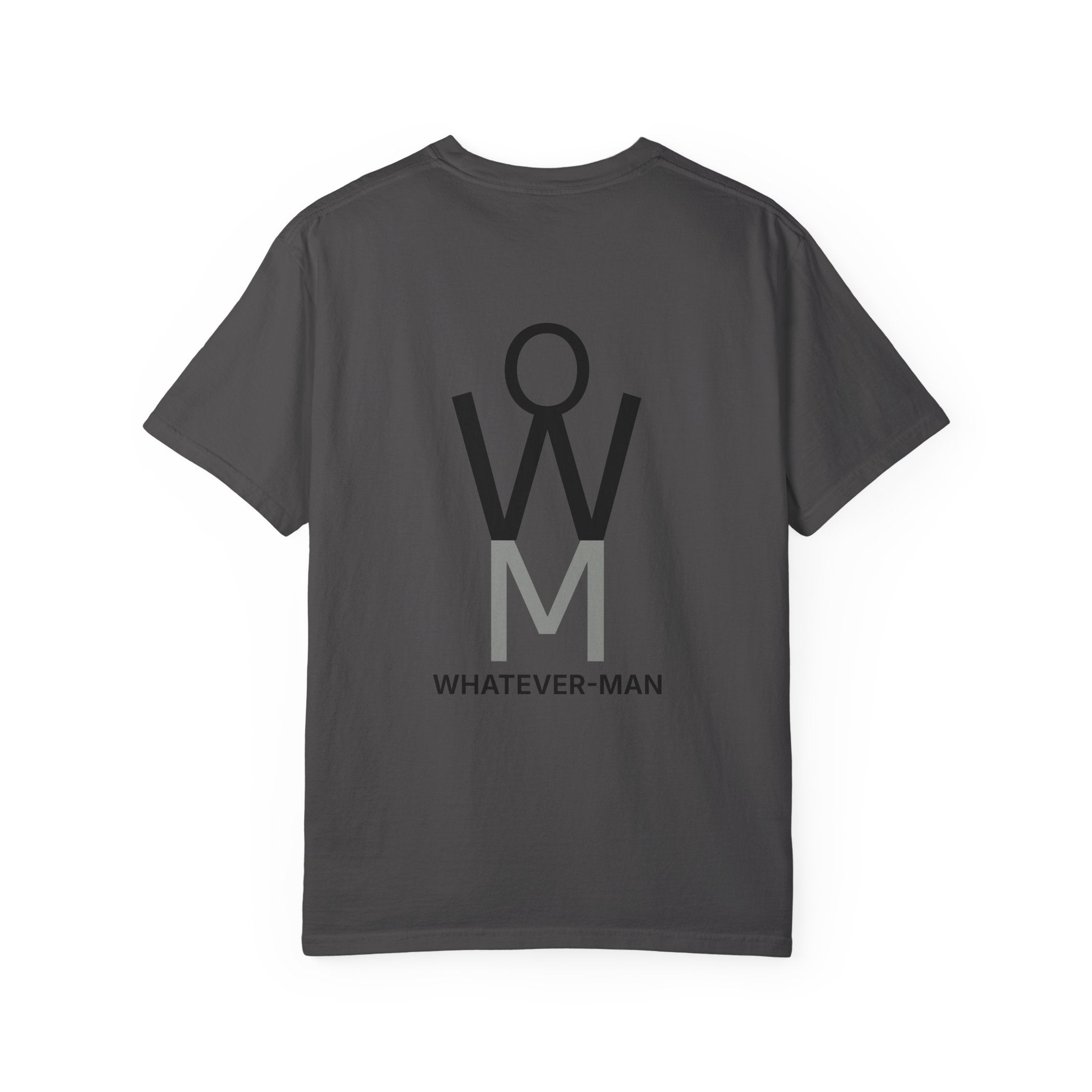 WHATEVER-MAN STICK FIGURE LOGO T-SHIRT