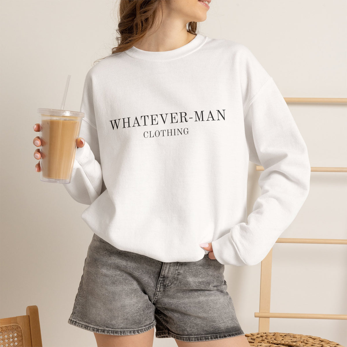 WHATEVER-MAN CLOTHING SWEATSHIRT