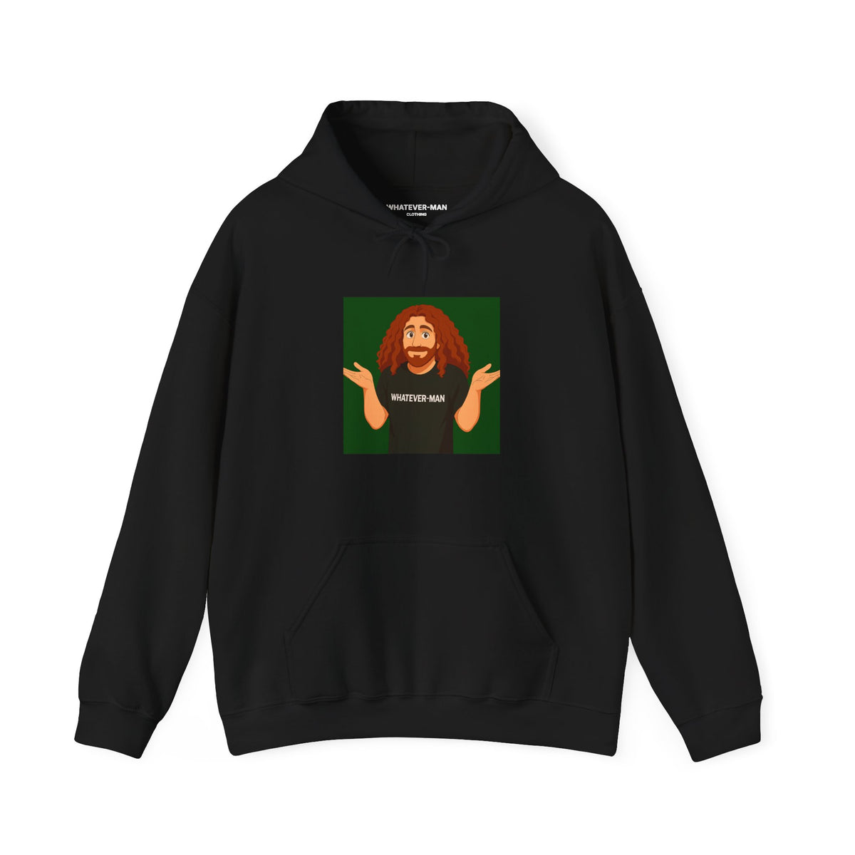 WHATEVER-MAN LOGO HOODIE