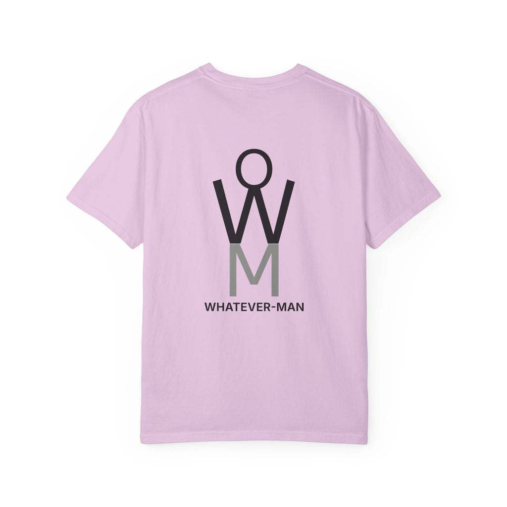WHATEVER-MAN STICK FIGURE LOGO T-SHIRT