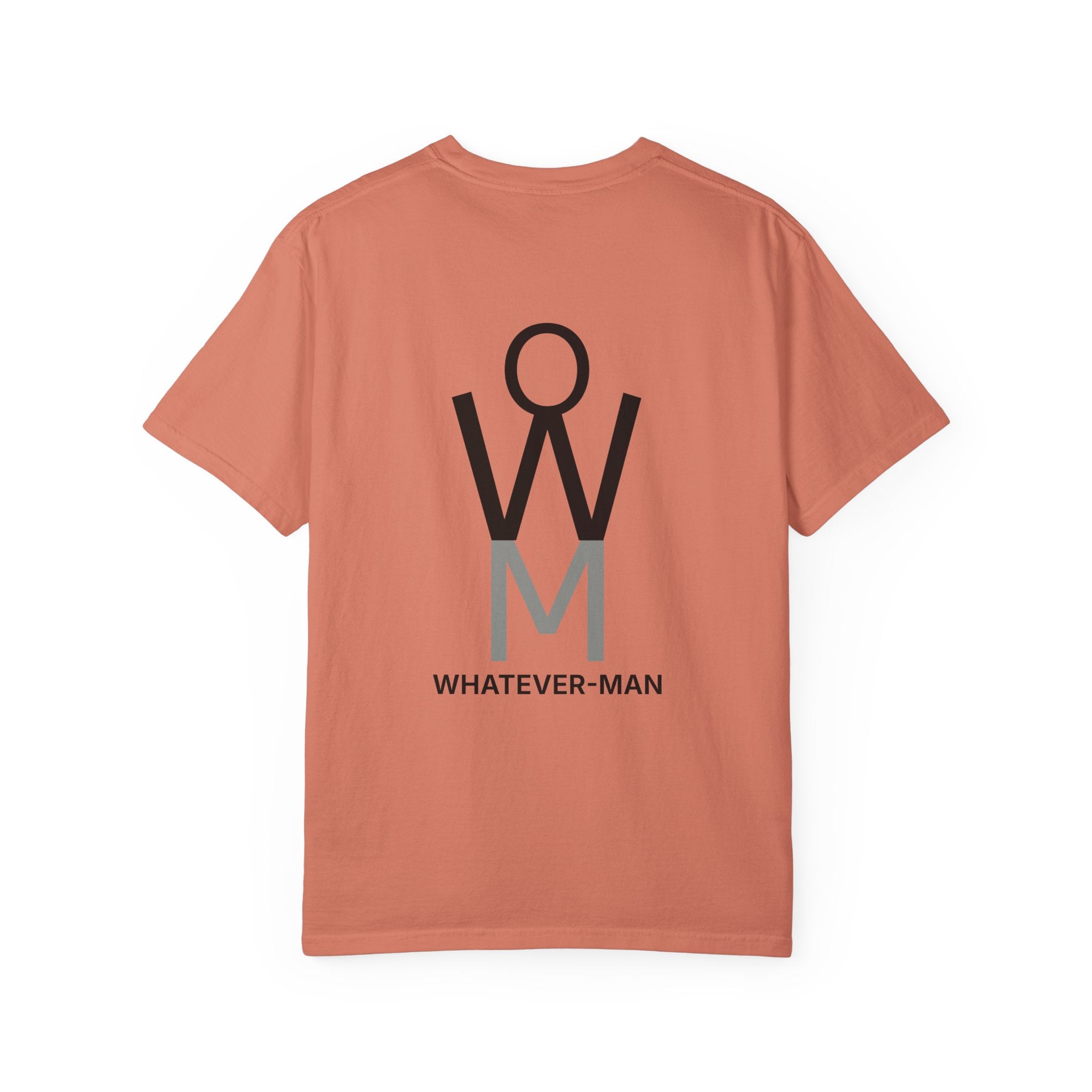 WHATEVER-MAN STICK FIGURE LOGO T-SHIRT