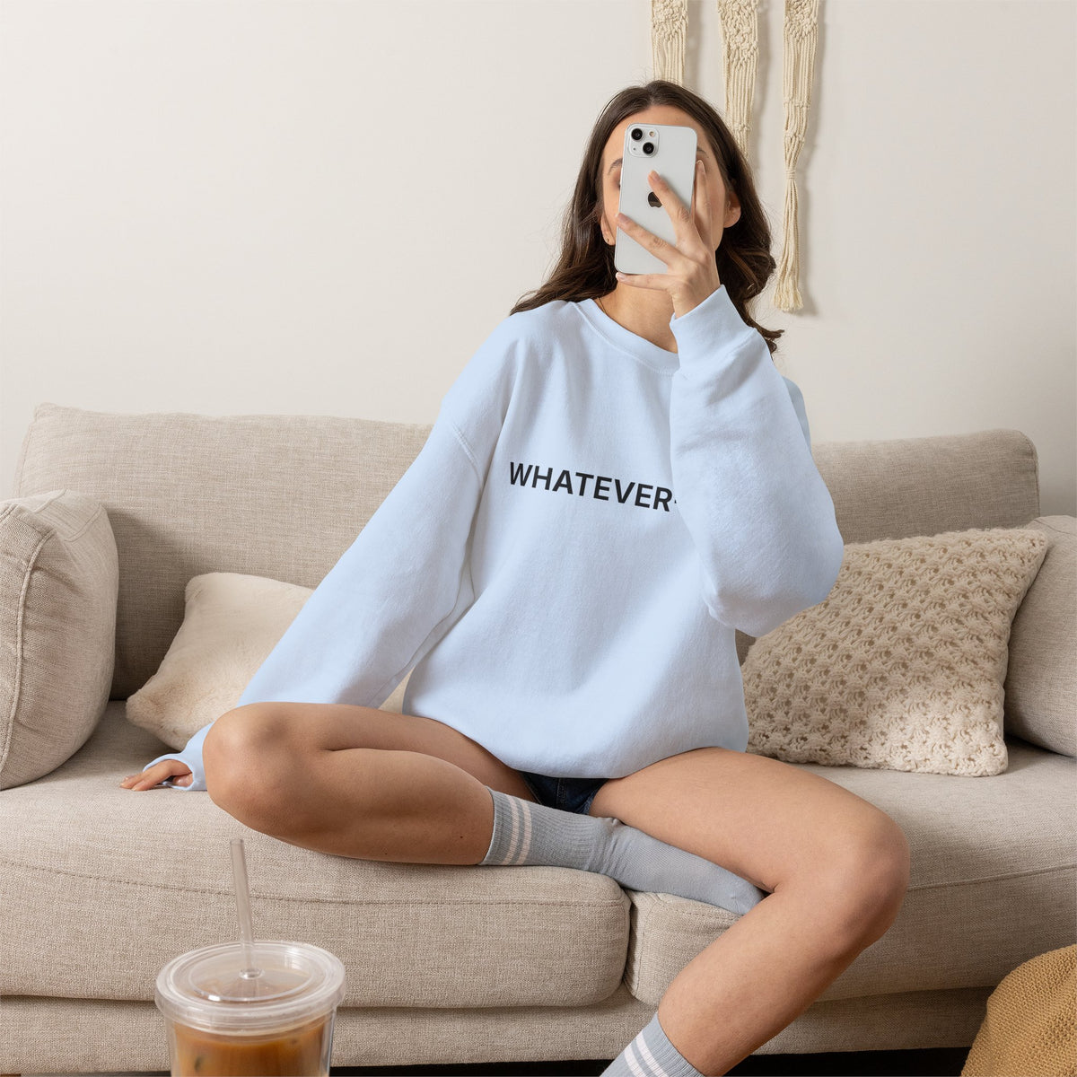 WHATEVER-MAN SWEATSHIRT