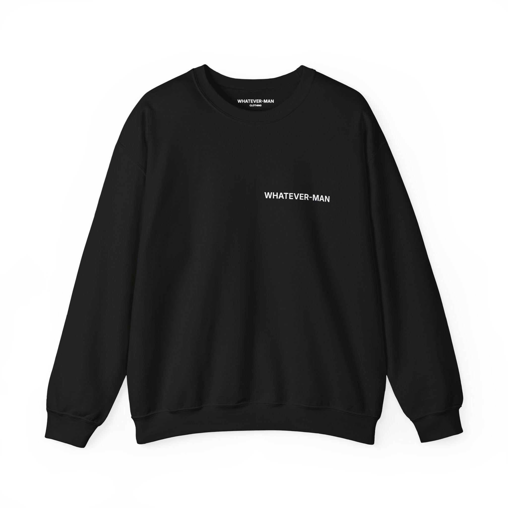 WHATEVER-MAN OFFSET SWEATSHIRT