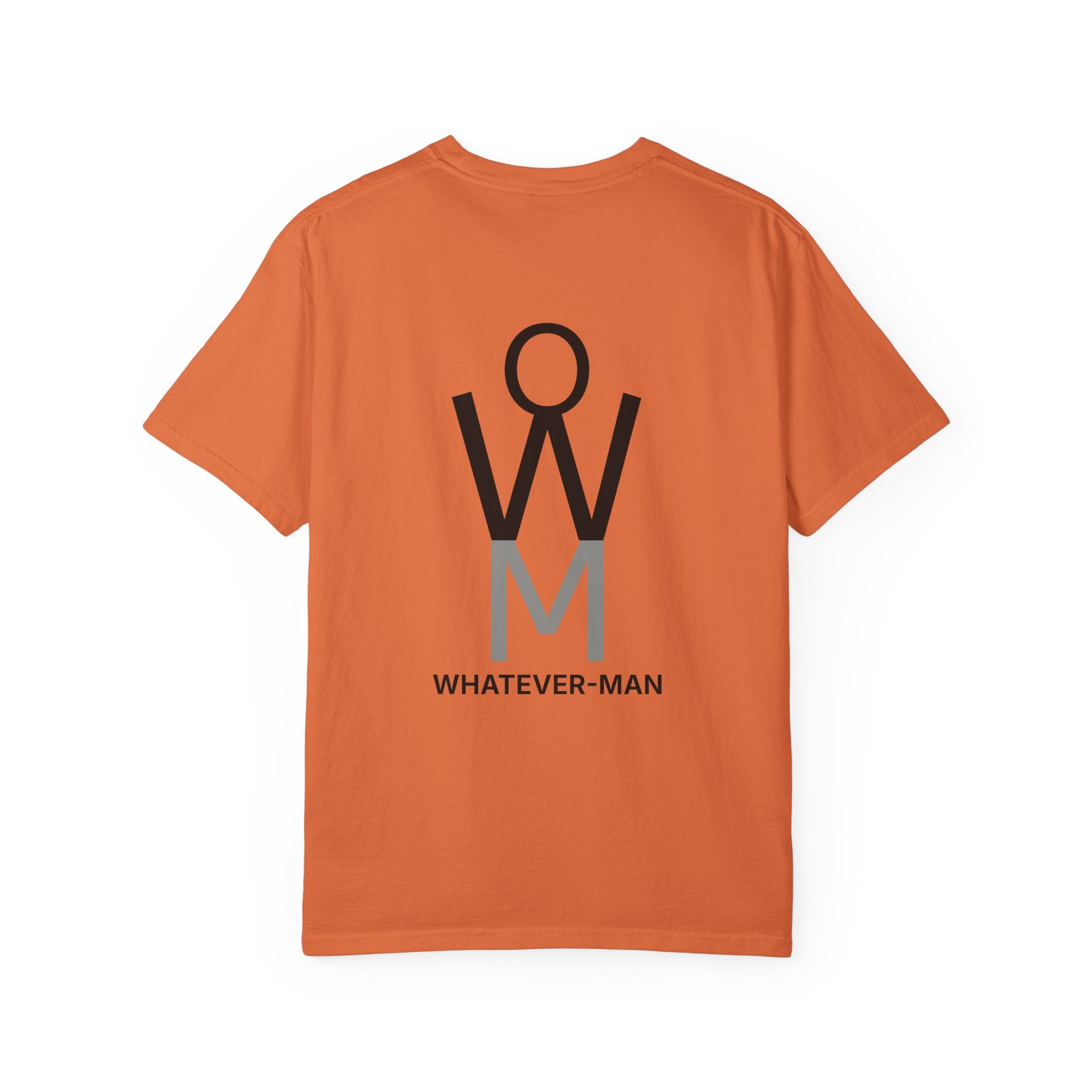 WHATEVER-MAN STICK FIGURE LOGO T-SHIRT