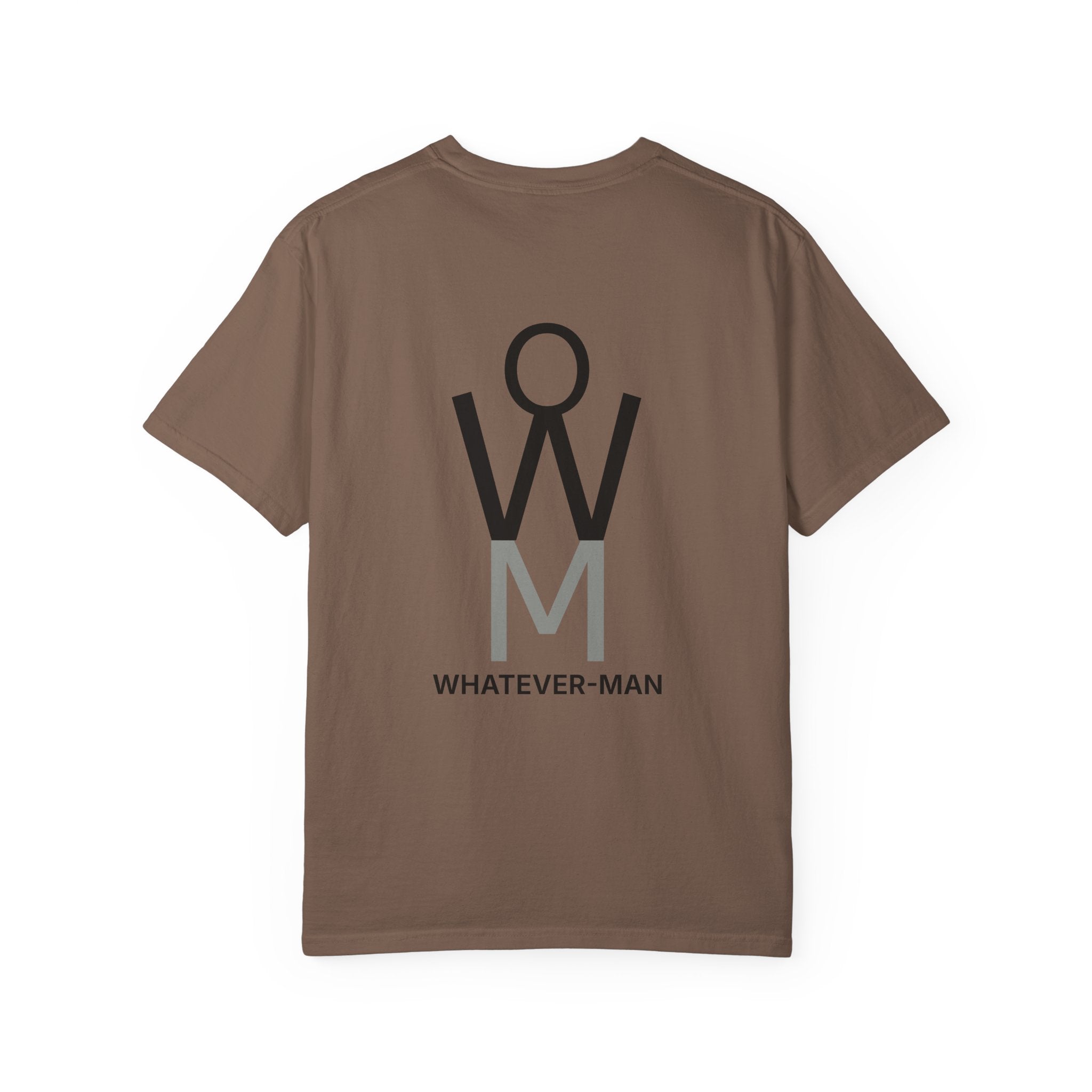 WHATEVER-MAN STICK FIGURE LOGO T-SHIRT