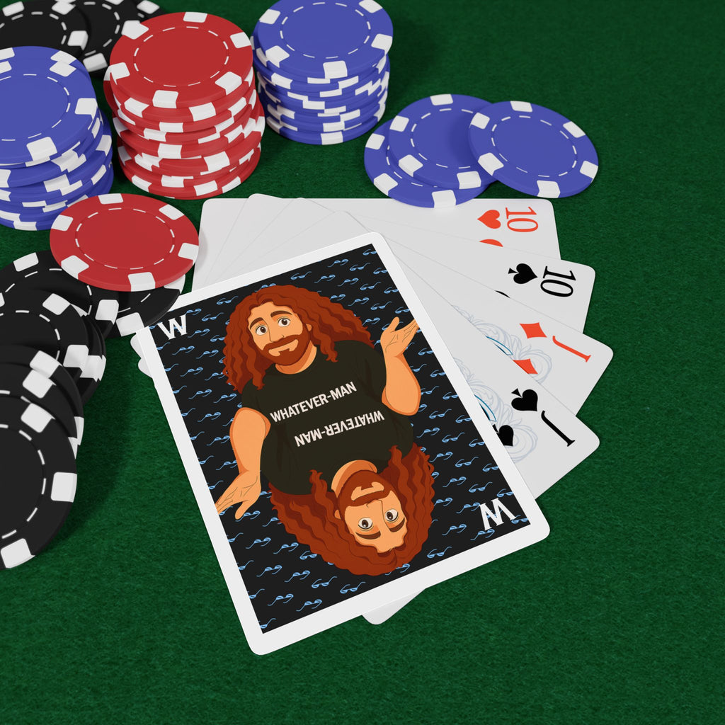 WHATEVER-MAN PLAYING CARDS