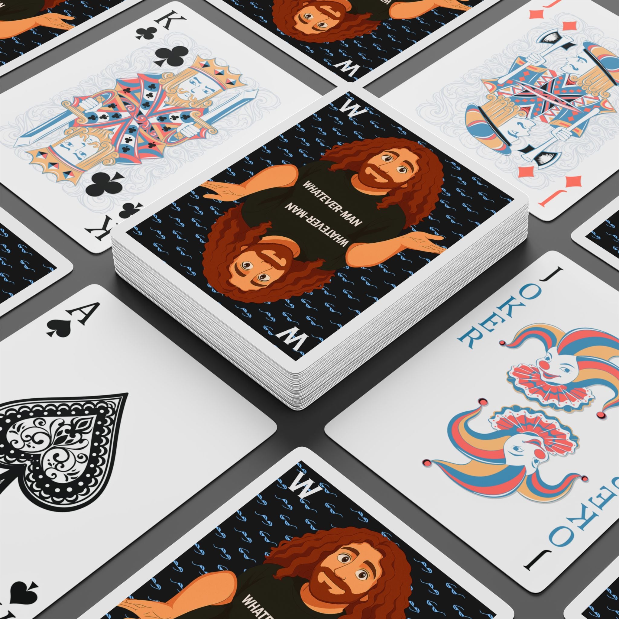WHATEVER-MAN PLAYING CARDS