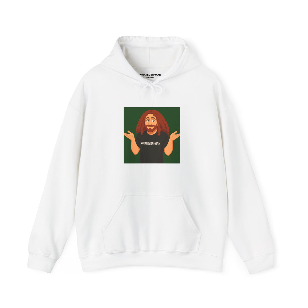 WHATEVER-MAN LOGO HOODIE