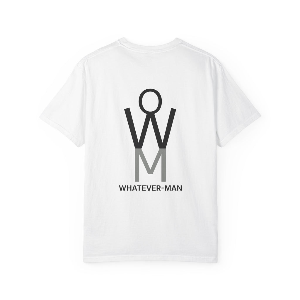 WHATEVER-MAN STICK FIGURE LOGO T-SHIRT