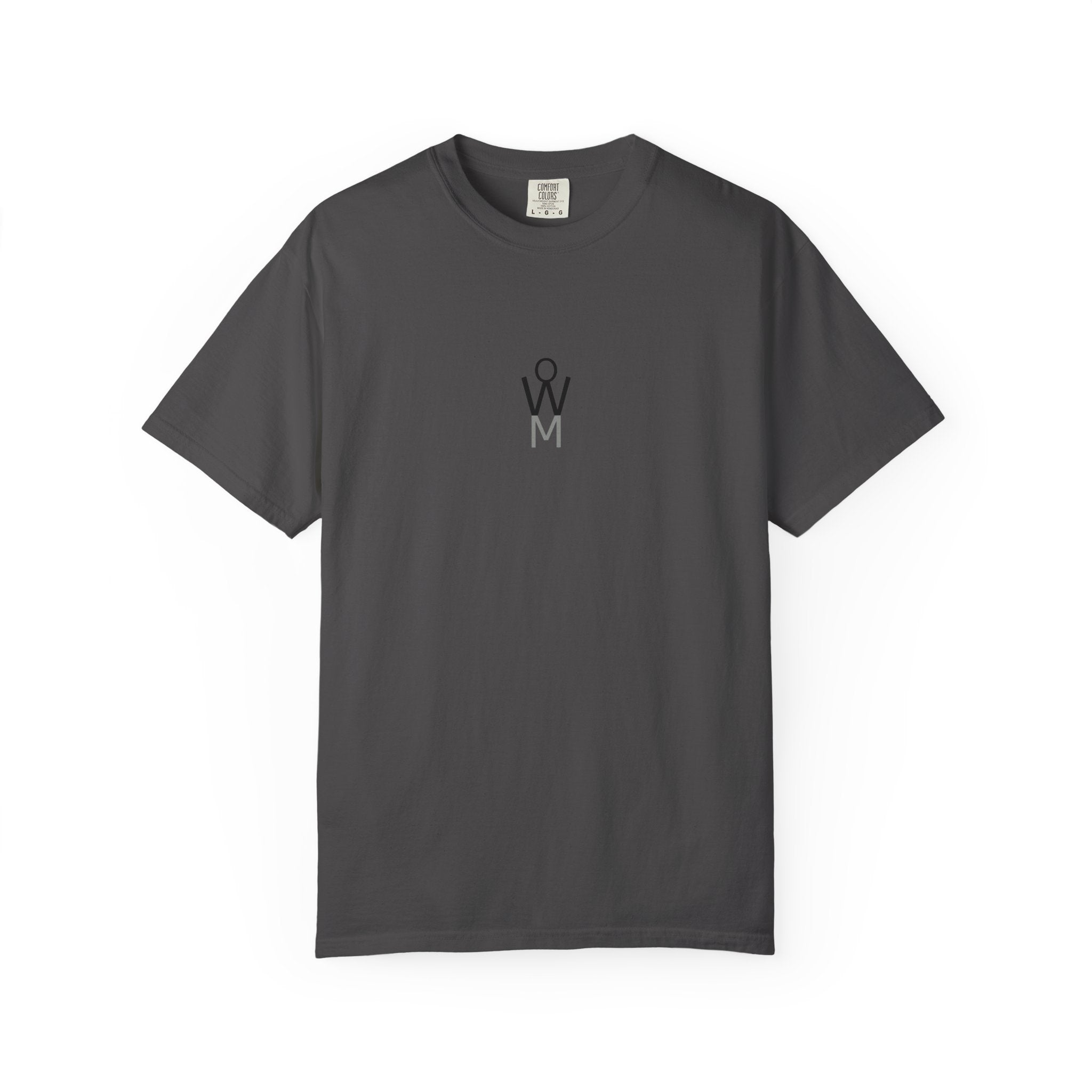 WHATEVER-MAN STICK FIGURE LOGO T-SHIRT