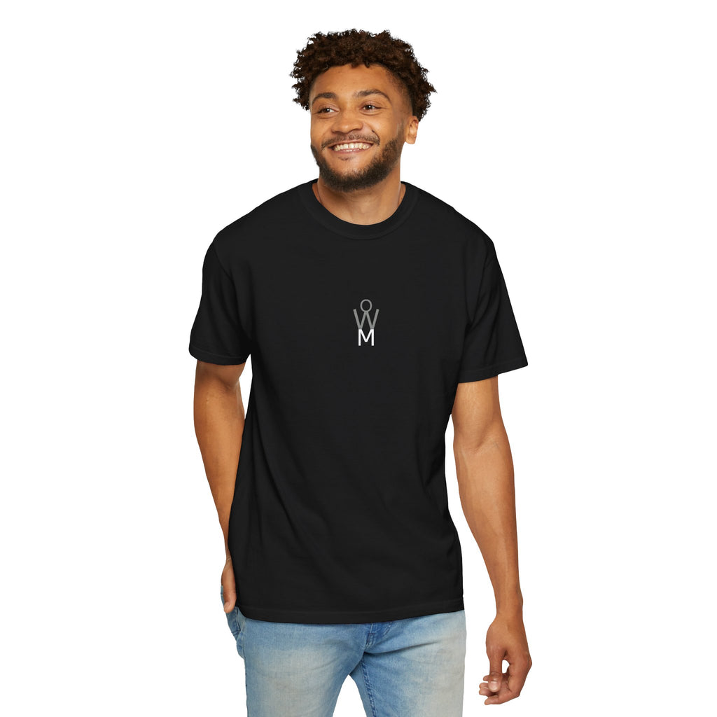WHATEVER-MAN STICK FIGURE LOGO T-SHIRT
