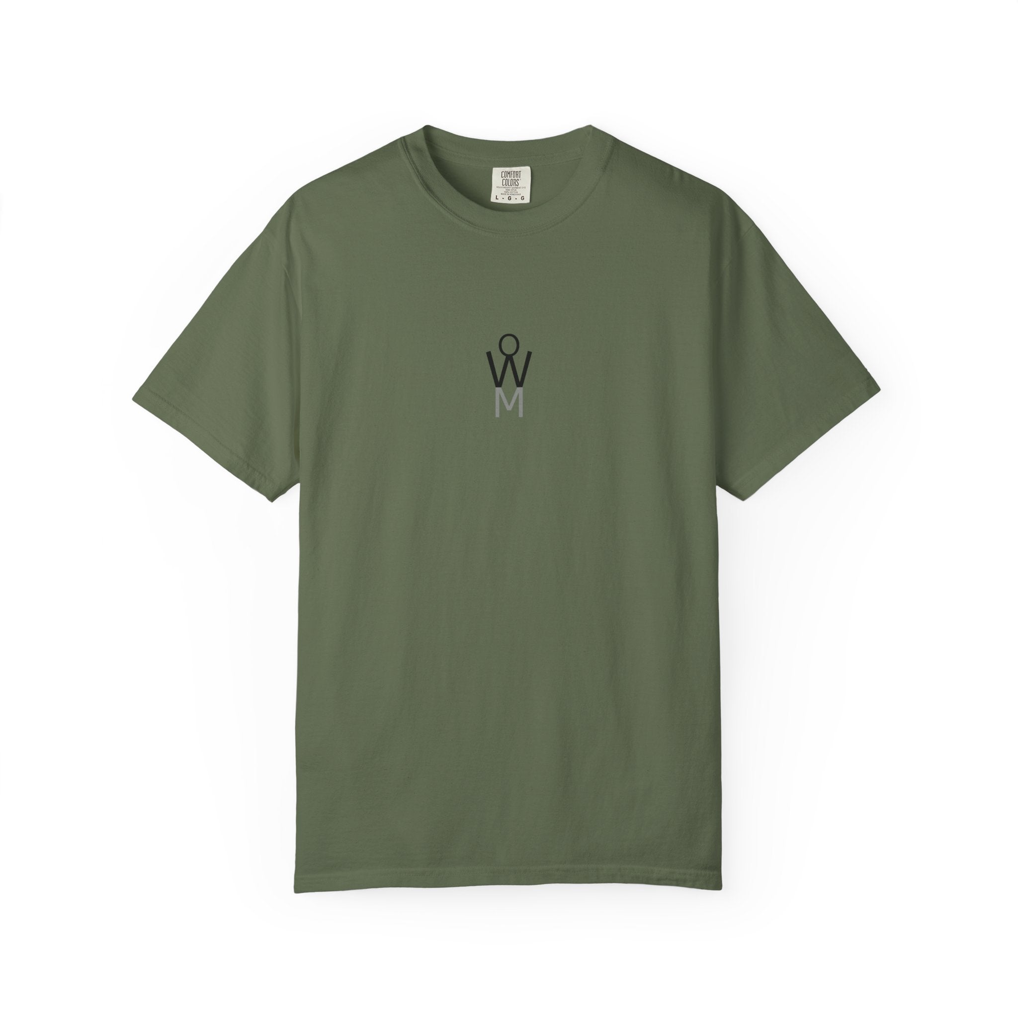 WHATEVER-MAN STICK FIGURE LOGO T-SHIRT