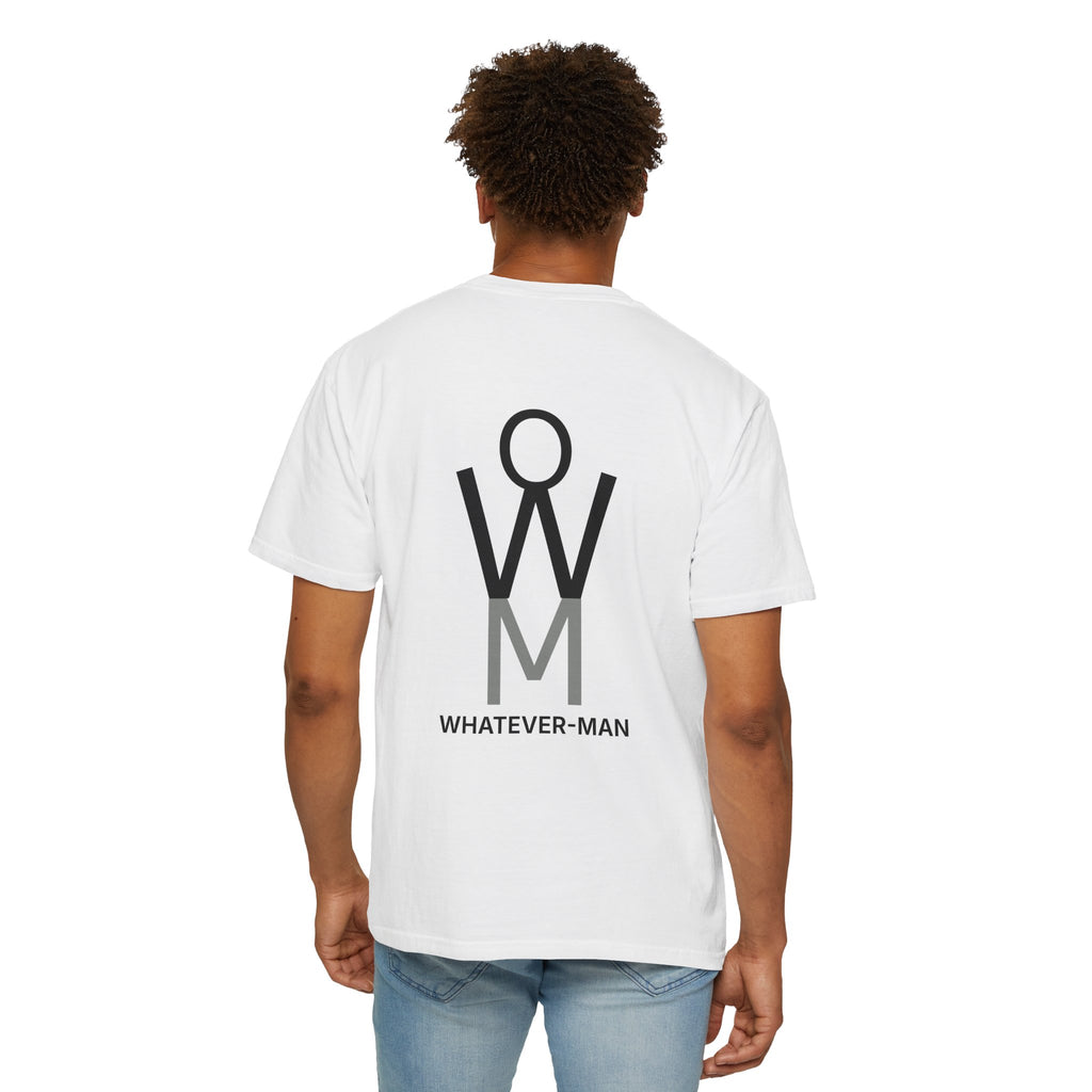WHATEVER-MAN STICK FIGURE LOGO T-SHIRT