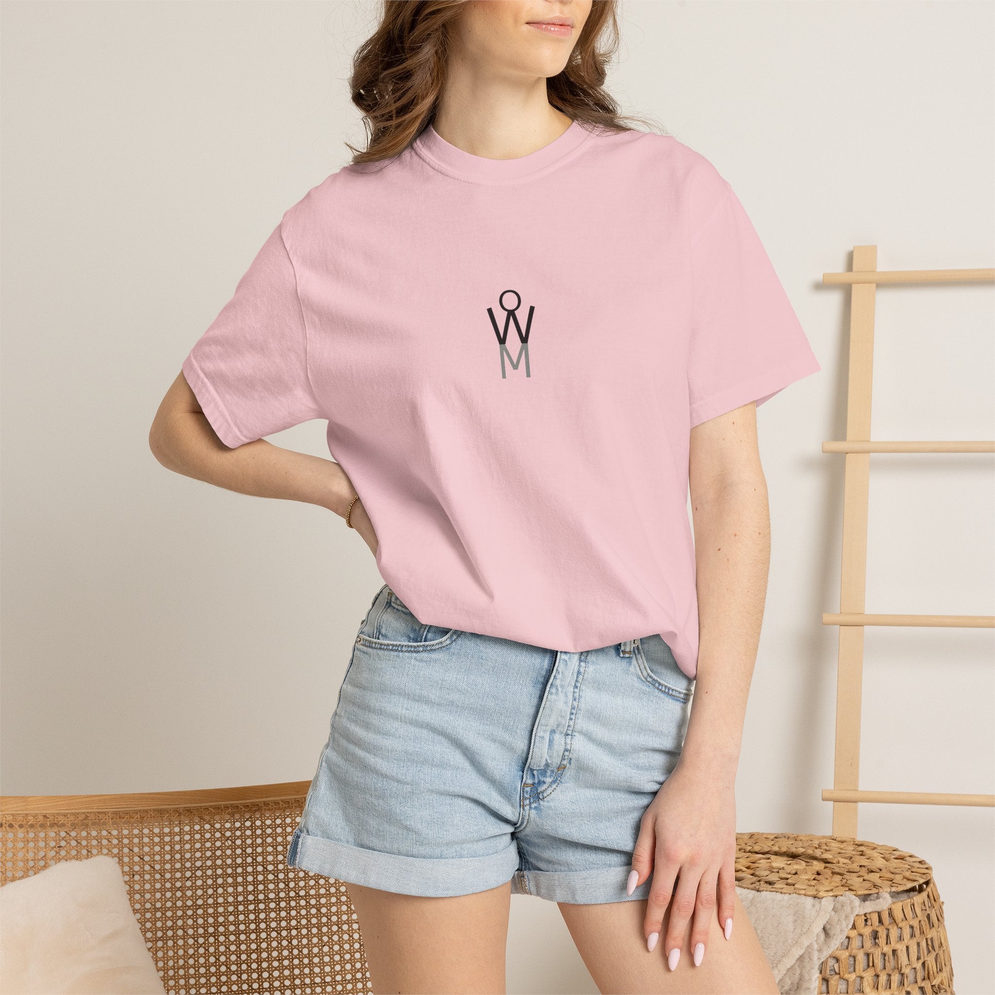 WHATEVER-MAN STICK FIGURE LOGO T-SHIRT