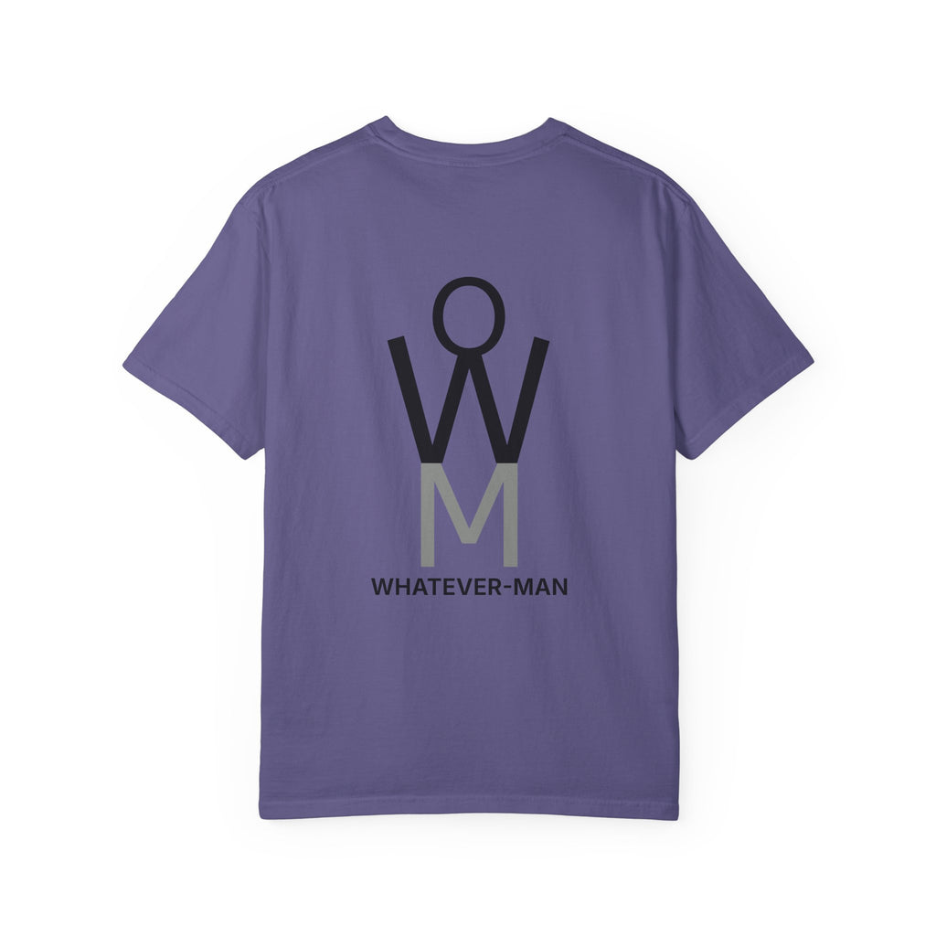 WHATEVER-MAN STICK FIGURE LOGO T-SHIRT