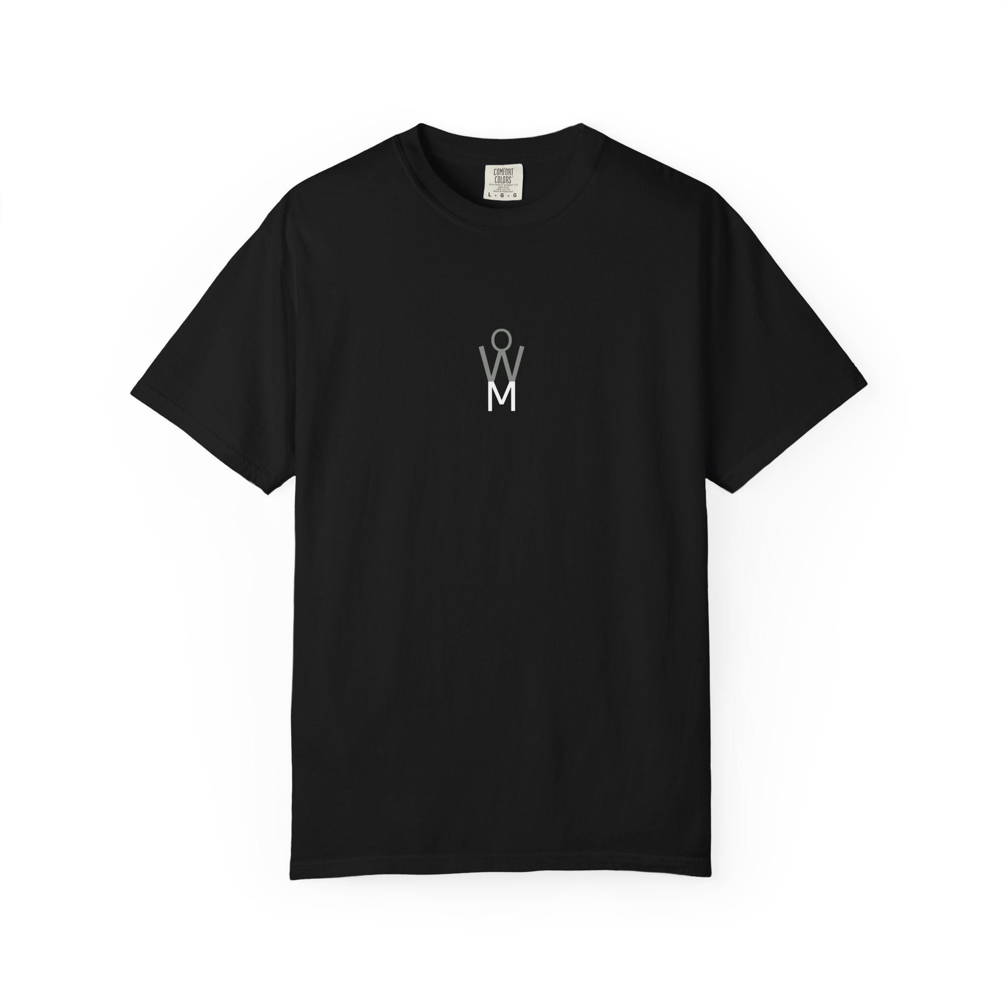 WHATEVER-MAN STICK FIGURE LOGO T-SHIRT