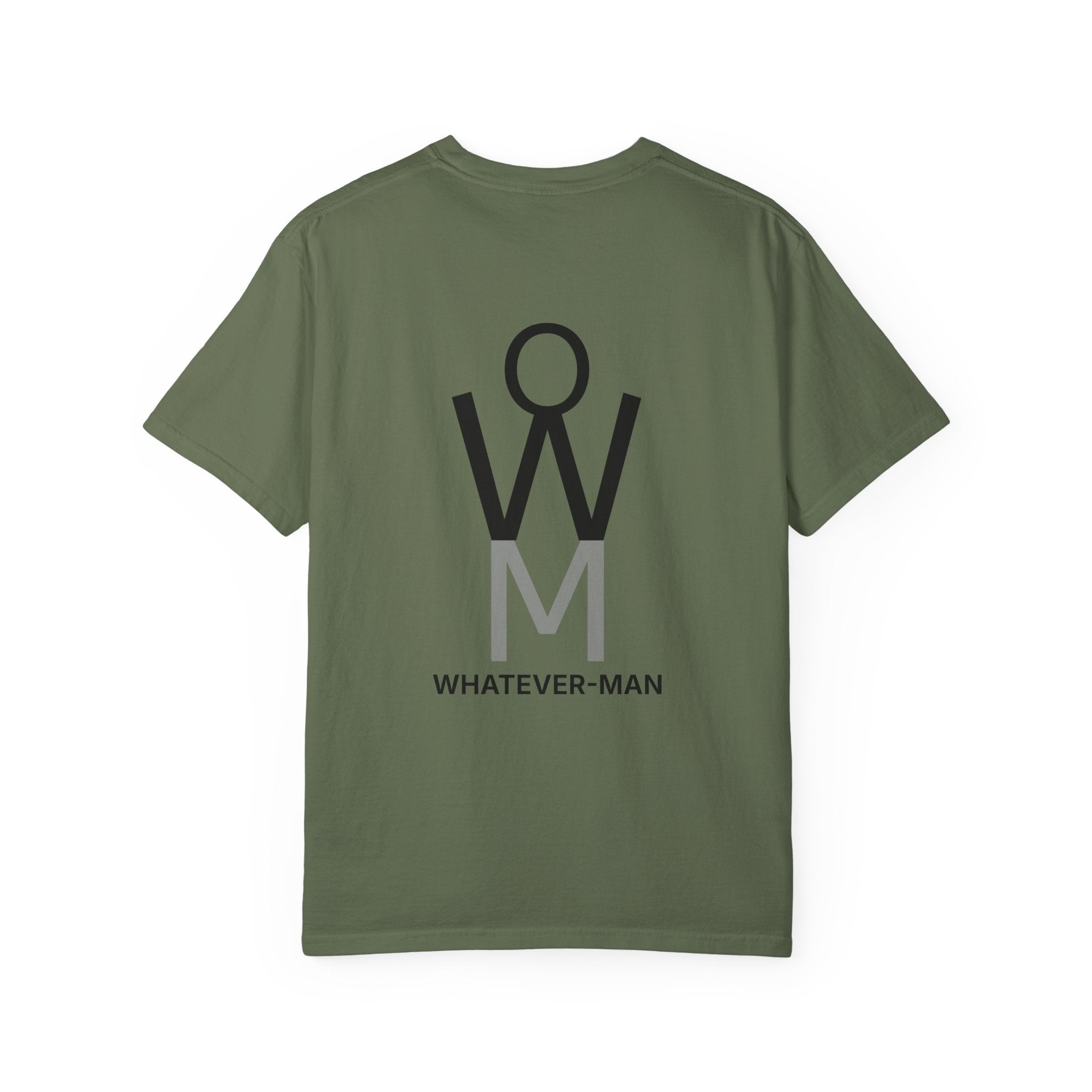 WHATEVER-MAN STICK FIGURE LOGO T-SHIRT