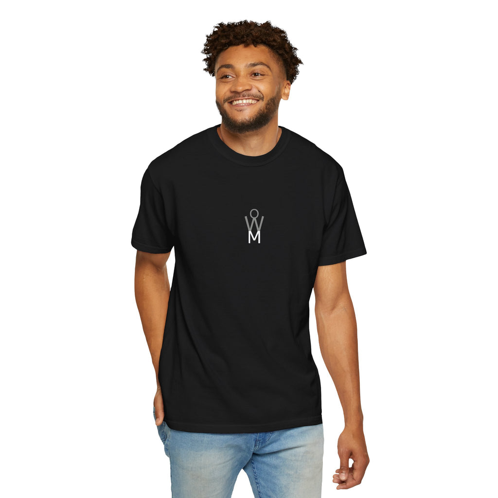 WHATEVER-MAN STICK FIGURE LOGO T-SHIRT