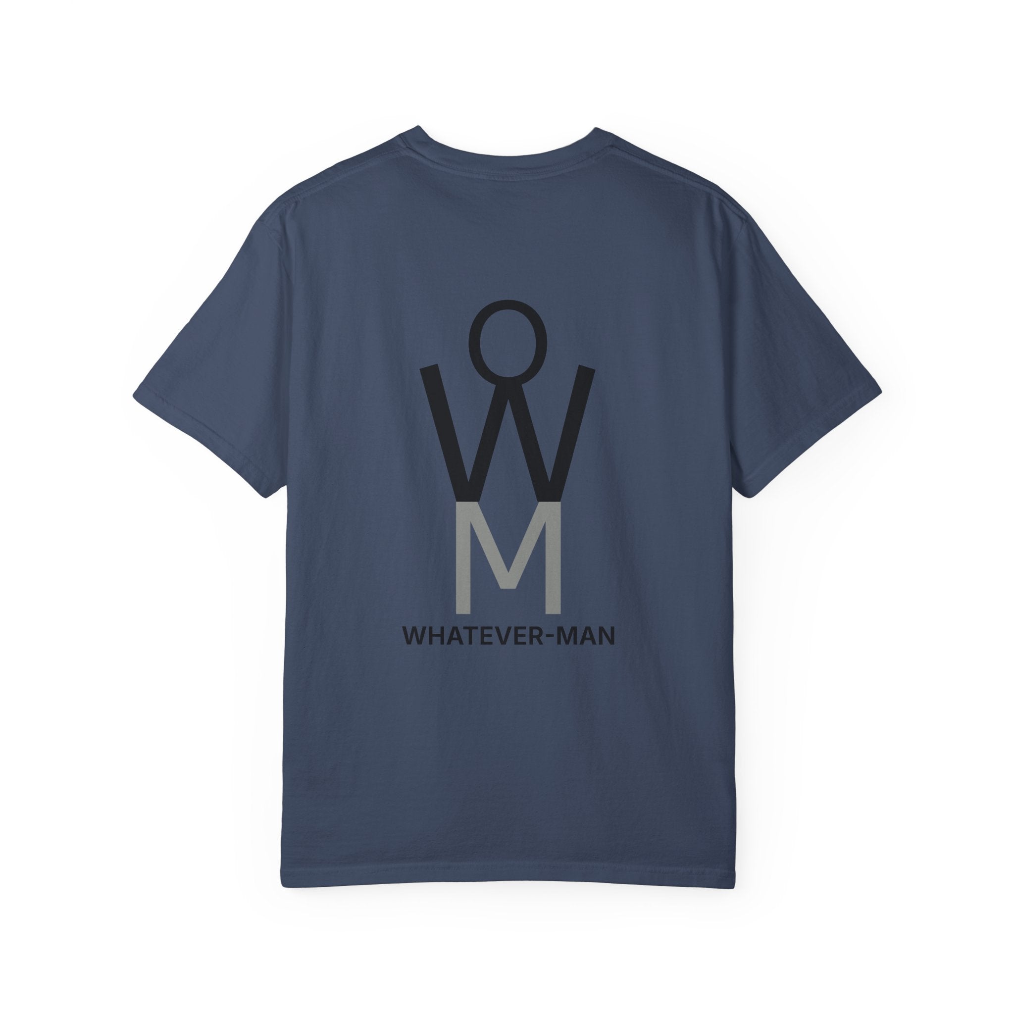 WHATEVER-MAN STICK FIGURE LOGO T-SHIRT